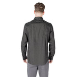 Armani Exchange Black Cotton Dress Shirt
