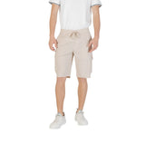 Hugo Boss Beige Polyester Bermuda Shorts