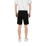 Hugo Boss Black Cotton Bermuda Shorts