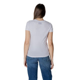 EA7 Emporio Armani White Cotton T-Shirt