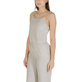 Only Beige Recycled Polyester Top