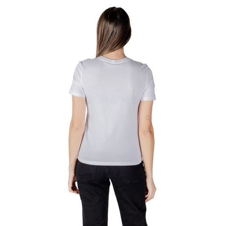 Only White Organic Cotton Long Sleeve T-Shirt