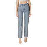 Only Blue Cotton Mom Jeans