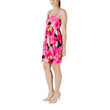 Only Pink Viscose Short Dress