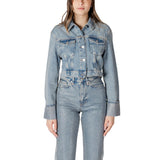 Only Light Blue Organic Cotton Denim Jacket