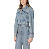 Only Light Blue Organic Cotton Denim Jacket