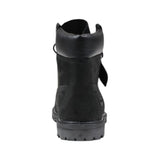 Timberland Black Leather Lace-Up Boots