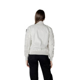 Blauer White Polyamide Bomber