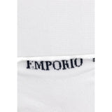 Emporio Armani Underwear White Cotton Socks