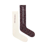 Calvin Klein Jeans Cream Cotton Socks