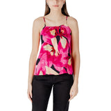 Only Pink Viscose Tank Tops