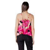 Only Pink Viscose Tank Tops