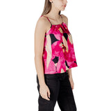 Only Pink Viscose Tank Tops