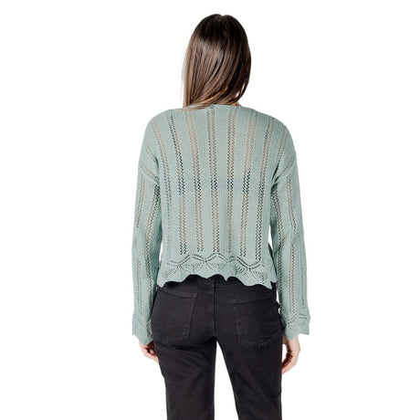 Only Turquoise Recycled Cotton Sweatshirt