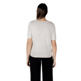 Street One Beige Viscose Sweatshirt