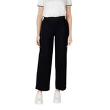 Street One Black Viscose Casual Pants