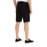 Calvin Klein Jeans Black Cotton Bermuda Shorts