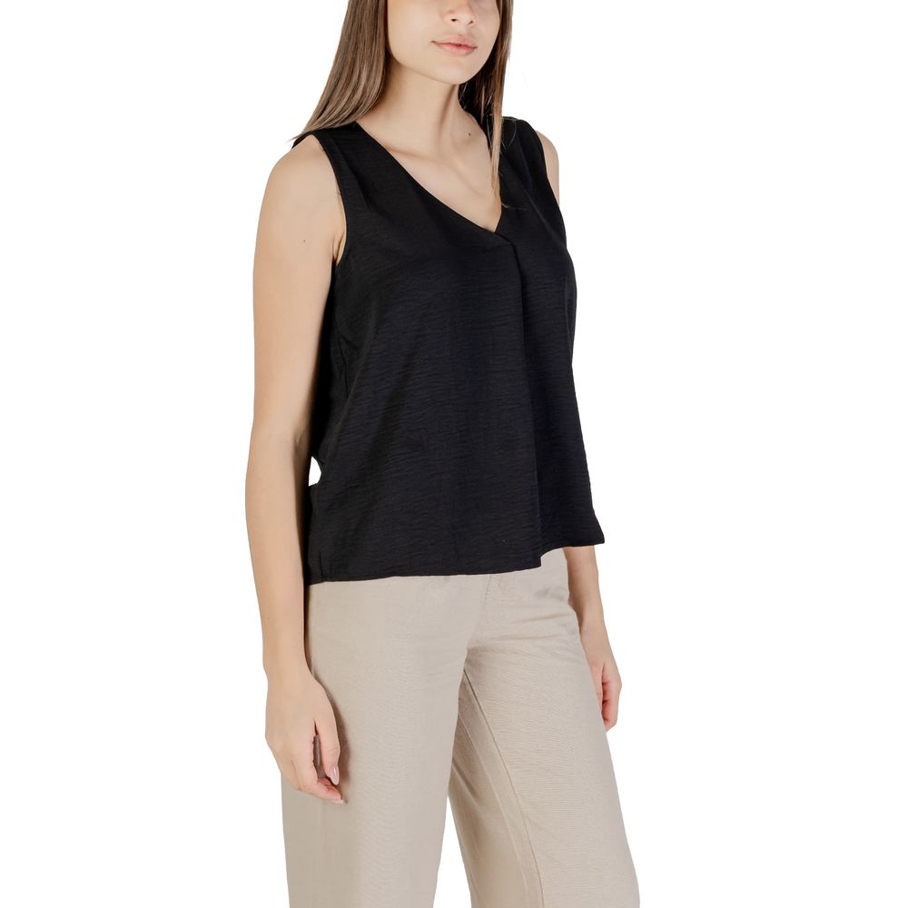 Only Black Recycled Polyester Tank Tops