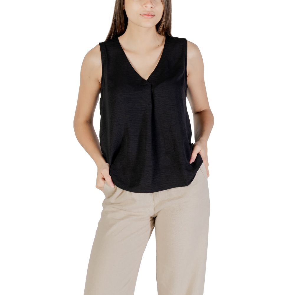 Only Black Recycled Polyester Tank Tops