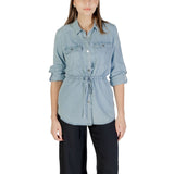 Only Light Blue Tencel Blouse
