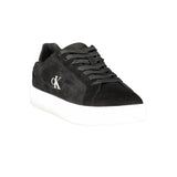Calvin Klein Black Leather Men's Sneaker