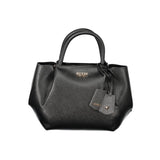 Guess Jeans Nero Poliuretano Women Handbag