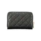 Guess Jeans Black Polyurethane Women Wallet