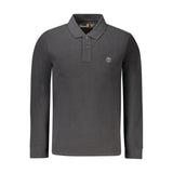 Timberland Black Cotton Men's Polo Shirt