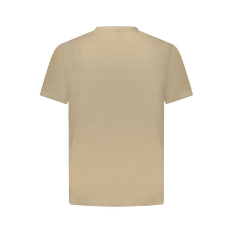Napapijri Marrone Cotton Mens T-Shirt