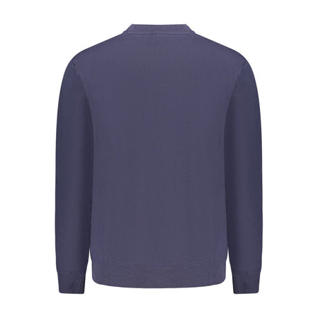 Napapijri Blue Cotton Men Sweatshirt