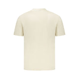 Napapijri Beige Cotton Men T-Shirt