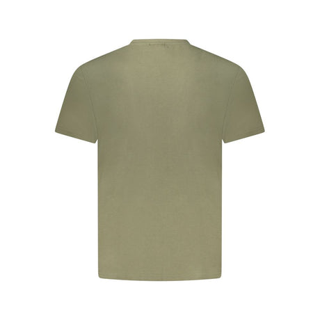 Napapijri Verde Cotton Men T-Shirt