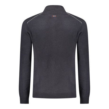 Napapijri Black Wool Mens Sweater
