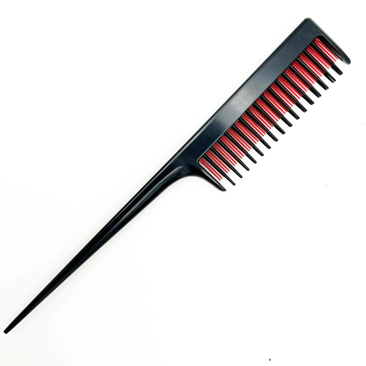 Yumflan Hair Comb for Women Triple Hair Teasing Comb 8.27 IN Tease Comb with Rat Tail for Hair Styling Backcombing Parting Sectioning