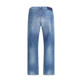 Margiela Blue Cotton Jeans Denim