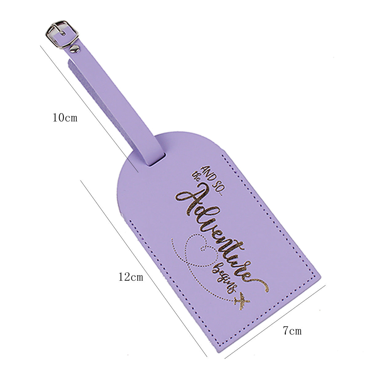 Creative PU Luggage Tag for Graduation Season