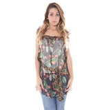 John Galliano Black Seta Women Shirt