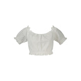 Guess Jeans Bianco Cotton Women Shirt