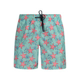 Norway 1963 Azzurro Polyester Men's Swim Boxer