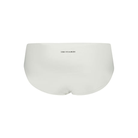 Trussardi White Polyamide Men's Swim Briefs