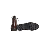 Roberto Pepe Luxury Brown Calfskin Men Boot