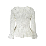Desigual Bianco Cotton Women Blouse