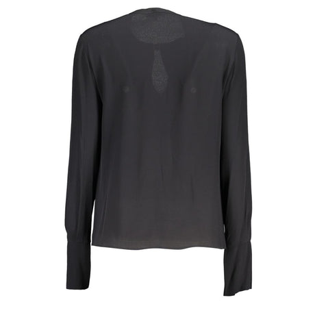 Patrizia Pepe "Black Viscose Women's Blouse"