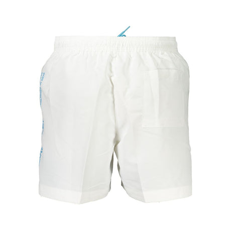 Calvin Klein Bianco Recycled Polyester Men's Swim Boxer
