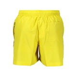 Calvin Klein Giallo Recycled Polyester Men's Swim Boxer