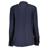 Tommy Hilfiger Blue Viscose Women Shirt