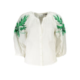 Desigual Bianco Polyester Women Shirt