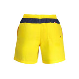 Norway 1963 Giallo Polyester Men's Swim Boxer