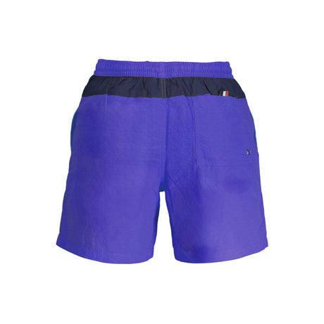 Norway 1963 Blue Polyester Men's Swim Trunk
