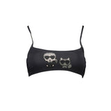 Karl Lagerfeld Black Poliammide Women Swimsuit